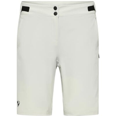 Ziener Damen Nilsa-Z Funktionelle Shorts Outdoor/Fahrrad/Freizeit, White Fog, 36 Ziener Damen Nilsa-Z Funktionelle Shorts Outdoor/Fahrrad/Freizeit, White Fog, 36