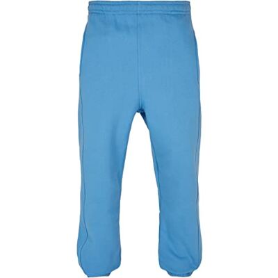 Urban Classics Herren Trainingshose Sweatpants, Jogginghose für Männer, Straight Leg, Reißverschlüsse an den Beinabschlüssen, L, horizonblue Urban Classics Herren Trainingshose Sweatpants, Jogginghose für Männer, Straight Leg, Reißverschlüsse an den Beinabschlüssen, L, horizonblue