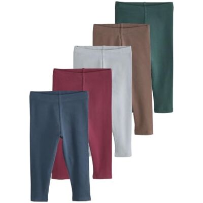 NEXT Jungen Gerippte Leggings im 5er-Pack NEXT Jungen Gerippte Leggings im 5er-Pack
