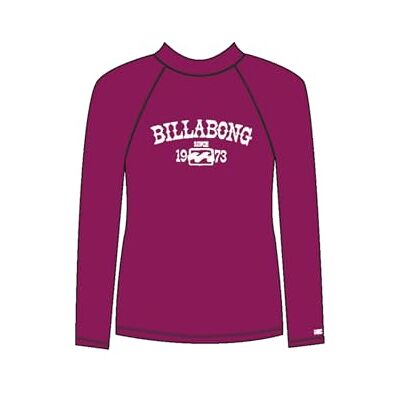 Billabong Mädchen Girls SURF DayZ LS T-Shirt, Berry Bliss, 16 Billabong Mädchen Girls SURF DayZ LS T-Shirt, Berry Bliss, 16