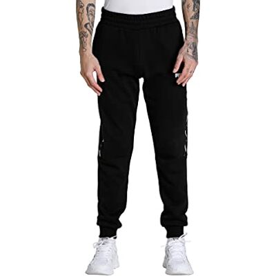 Puma Herren Ess+ Tape Sweatpants Fl Cl Strickhose, Schwarz, S EU Puma Herren Ess+ Tape Sweatpants Fl Cl Strickhose, Schwarz, S EU