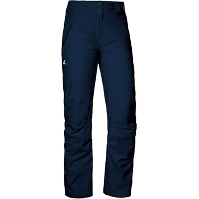 Schöffel Damen Weissach L, Wasser- und Winddichte Skihose, warme Schneehose mit Verstärkung gegen Skikantenschläge und Schneefang, Navy Blazer, 42 Schöffel Damen Weissach L, Wasser- und Winddichte Skihose, warme Schneehose mit Verstärkung gegen Skikantenschläge und Schneefang, Navy Blazer, 42