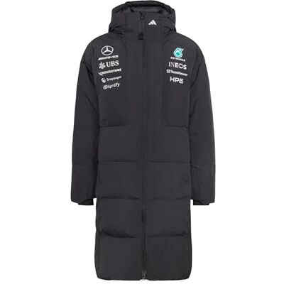 Adidas Herren Mercedes Amg Petronas Formula 1 Team Engineers Winter Coat, black, L Adidas Herren Mercedes Amg Petronas Formula 1 Team Engineers Winter Coat, black, L