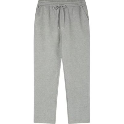 Springfield Breiter Jacquard-Trainingsanzug mit elastischem Bund, Grau, Größe 36 Springfield Breiter Jacquard-Trainingsanzug mit elastischem Bund, Grau, Größe 36
