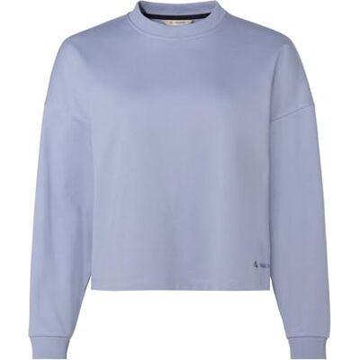 VAUDE Damen Pullover Najun LS Shirt, aus GOTS-zertifizierter Bio-Baumwolle, dark iris, 40 VAUDE Damen Pullover Najun LS Shirt, aus GOTS-zertifizierter Bio-Baumwolle, dark iris, 40
