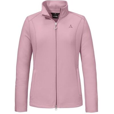 Schöffel Damen Fleece Jacket Leona3, leichte und wärmende Fleecejacke, schnell trocknende Outdoorjacke aus Tecnopile Material, pearly afterglow, 38 Schöffel Damen Fleece Jacket Leona3, leichte und wärmende Fleecejacke, schnell trocknende Outdoorjacke aus Tecnopile Material, pearly afterglow, 38