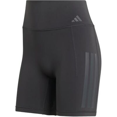 Adidas Women's Optime Workout 3-Stripes Short Leggings, black, XXS 6 inch Adidas Women's Optime Workout 3-Stripes Short Leggings, black, XXS 6 inch