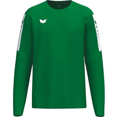 Erima Unisex Intro Sweatshirt (1072604), smaragd, XXL Erima Unisex Intro Sweatshirt (1072604), smaragd, XXL