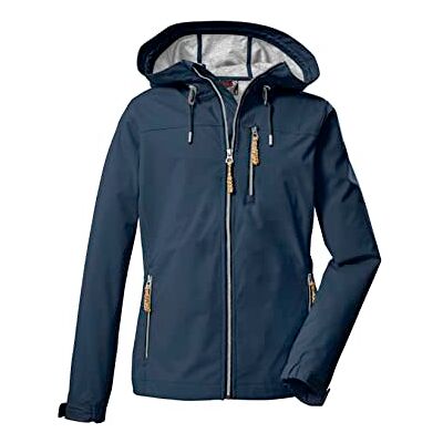 G.I.G.A. DX Damen Softshelljacke/Outdoorjacke mit Kapuze GS 97 WMN SFTSHLL JCKT, 38, dunkelnavy, 38392-000 G.I.G.A. DX Damen Softshelljacke/Outdoorjacke mit Kapuze GS 97 WMN SFTSHLL JCKT, 38, dunkelnavy, 38392-000