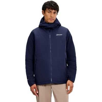 Berghaus Herren Deluge Pro Shell-Regenjacke Strapazierfähig Atmungsaktive Jacke Jacke, Blau, 3XL Berghaus Herren Deluge Pro Shell-Regenjacke Strapazierfähig Atmungsaktive Jacke Jacke, Blau, 3XL