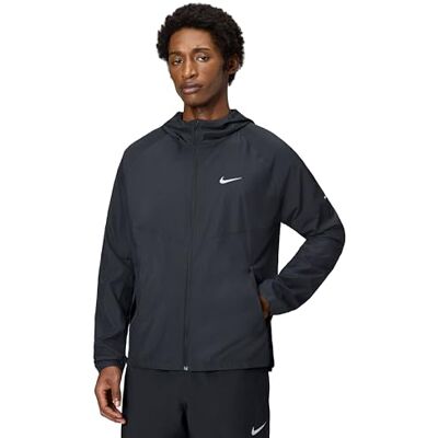 Nike Herren Repel Miler Kapuzenpullover, Black/Black/Reflective Silv, M EU Nike Herren Repel Miler Kapuzenpullover, Black/Black/Reflective Silv, M EU