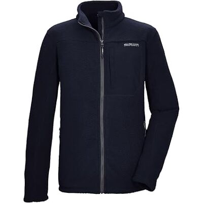 Killtec Herren Sherpa Fleecejacke mit Stehkragen KOW 29 MN FLC JCKT, schwarz blau, XXL, 44435-000 Killtec Herren Sherpa Fleecejacke mit Stehkragen KOW 29 MN FLC JCKT, schwarz blau, XXL, 44435-000
