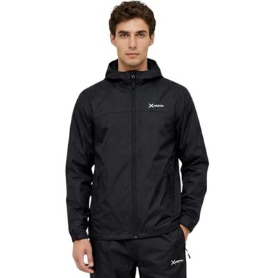 ARCTIX Herren Storm Regenjacke, Schwarz, M ARCTIX Herren Storm Regenjacke, Schwarz, M