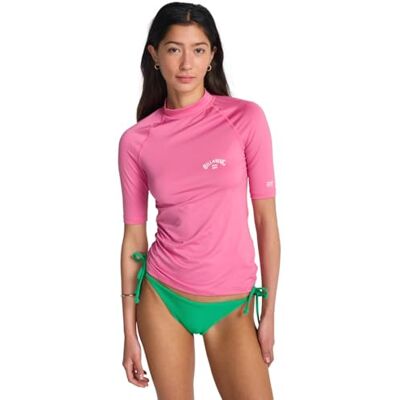 Billabong Surf-T-Shirt, Tropical Surf, SS, Damen, Rosa Billabong Surf-T-Shirt, Tropical Surf, SS, Damen, Rosa