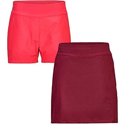 Killtec Damen Funktionsrock Lyola Rock mit Abnehmbarer Innenhose Damenrock, Pflaume, 44 Killtec Damen Funktionsrock Lyola Rock mit Abnehmbarer Innenhose Damenrock, Pflaume, 44