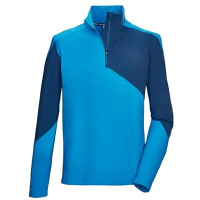 Killtec Herren Ksw 59 Mn Flx Shrt Funktionsshirt/Fleeceshirt mit Stehkragen und Reißverschluss Killtec Herren Ksw 59 Mn Flx Shrt Funktionsshirt/Fleeceshirt mit Stehkragen und Reißverschluss