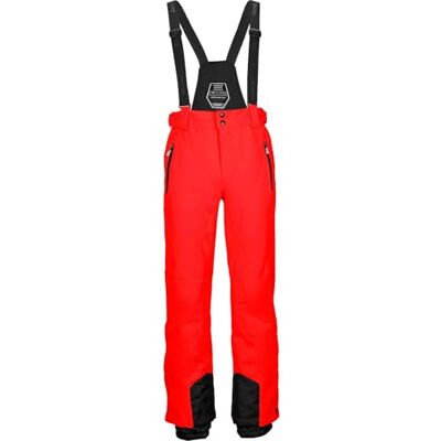 Killtec Herren Funktionshose/Skihose mit abnehmbaren Trägern, Kantenschutz und Schneefang, Polyester, Orange, L Killtec Herren Funktionshose/Skihose mit abnehmbaren Trägern, Kantenschutz und Schneefang, Polyester, Orange, L