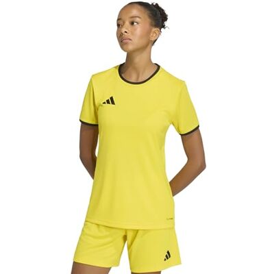 Adidas Damen Entrada26 Jersey Shirt, Team Yellow/Black, XXS Adidas Damen Entrada26 Jersey Shirt, Team Yellow/Black, XXS