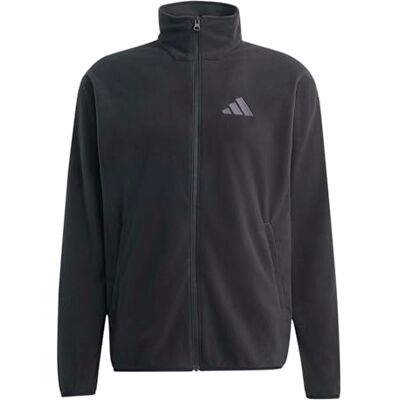 Adidas Men's Terrex Multi Essentials Fleecejacke, durchgehender Reißverschluss Adidas Men's Terrex Multi Essentials Fleecejacke, durchgehender Reißverschluss