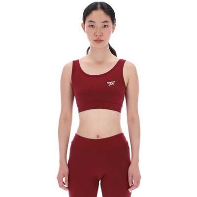 Reebok Damen Luna Scoop Neck Small Logo Bra Top Bustier Reebok Damen Luna Scoop Neck Small Logo Bra Top Bustier