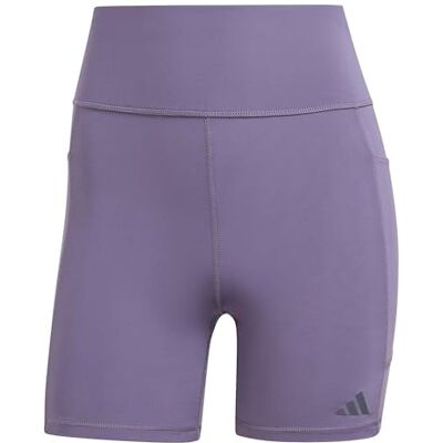 Adidas Damen Own the Run Short Leggings, Preloved Violet, XS 6 inch Adidas Damen Own the Run Short Leggings, Preloved Violet, XS 6 inch