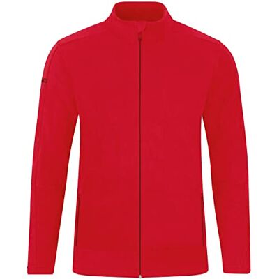 JAKO Damen Fleecejacke, Rot/Weinrot, 34 JAKO Damen Fleecejacke, Rot/Weinrot, 34