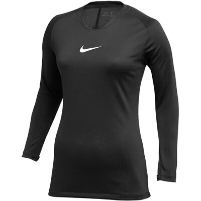 Nike Mädchen W Nk Df Park 1stlyr JSY Ls T-Shirt, Black White, S EU Nike Mädchen W Nk Df Park 1stlyr JSY Ls T-Shirt, Black White, S EU