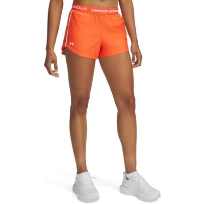 Under Armour - Tech Play Up Shorts - Damen - Fire L - Shorts Under Armour - Tech Play Up Shorts - Damen - Fire L - Shorts