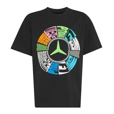 Adidas Unisex Kinder Mercedes Amg Petronas Formula 1 Team Lights On Shirt, Black, 13-14 Years Adidas Unisex Kinder Mercedes Amg Petronas Formula 1 Team Lights On Shirt, Black, 13-14 Years