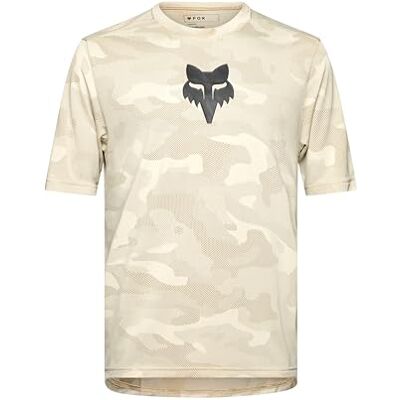Fox Herren Ranger Trudri Short Sleeve Mountain Bike Cycling-Jerseys, Cream, S EU Fox Herren Ranger Trudri Short Sleeve Mountain Bike Cycling-Jerseys, Cream, S EU
