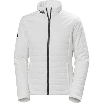 Helly Hansen Damen W Crew Insulator Jacket 2.0, Weiß, XS Helly Hansen Damen W Crew Insulator Jacket 2.0, Weiß, XS