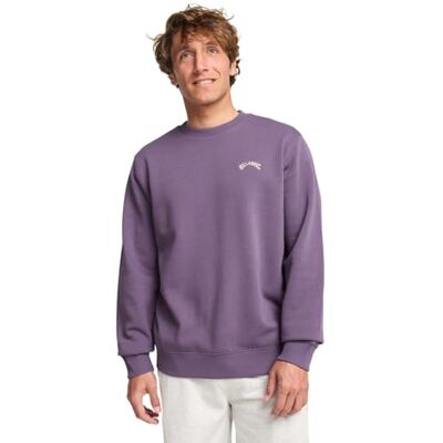 Billabong Arch CR Herren-Fleece-Pullover, Violett Billabong Arch CR Herren-Fleece-Pullover, Violett