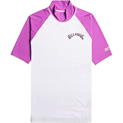 Billabong Sunny Side Short Sleeve Rash Vest for Women Kurzarm-Rashguard Frauen Lila Billabong Sunny Side Short Sleeve Rash Vest for Women Kurzarm-Rashguard Frauen Lila