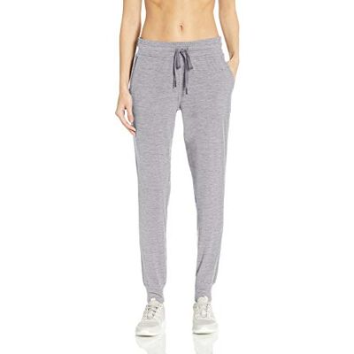 Amazon Damen Jogginghose aus Angerautem Tech-Stretch (Erhältlich in Übergröße), Grau Space-dye, XXL Amazon Damen Jogginghose aus Angerautem Tech-Stretch (Erhältlich in Übergröße), Grau Space-dye, XXL