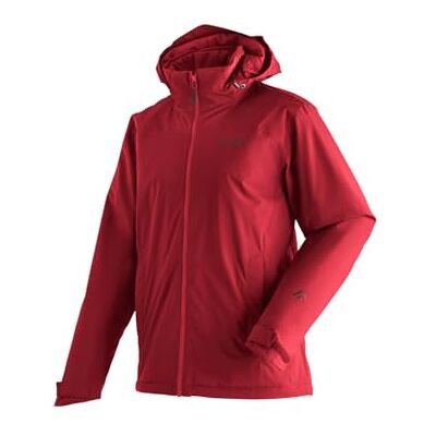 Maier Sports Metor Therm Rec M, Herren Outdoorjacke, Wasserdichte Wanderjacke mit sportlichem Schnitt, Mit mTEX Wetterschutz und und mTHERM light für hohen Wärmerückhalt, Rot, 56 Maier Sports Metor Therm Rec M, Herren Outdoorjacke, Wasserdichte Wanderjacke mit sportlichem Schnitt, Mit mTEX Wetterschutz und und mTHERM light für hohen Wärmerückhalt, Rot, 56