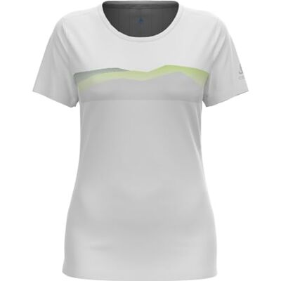 Odlo F-Dry T-Shirt mit Bergkamm-Print - T-Shirt Odlo F-Dry T-Shirt mit Bergkamm-Print - T-Shirt