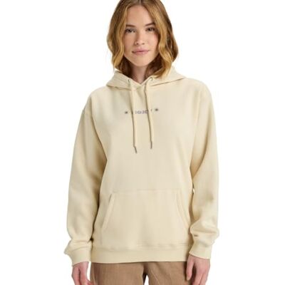 Roxy Surf Stoked Hoodie Brushed VT Fleece Pullover Beige XXL Roxy Surf Stoked Hoodie Brushed VT Fleece Pullover Beige XXL