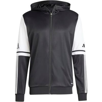 Adidas Herren Squadra25 Hoody Sweatshirt, Black/White, XXL Adidas Herren Squadra25 Hoody Sweatshirt, Black/White, XXL