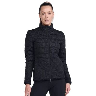 2XU Damen Ignition Isolationsjacke Jacke, Schwarz/Abstract Monogram, M 2XU Damen Ignition Isolationsjacke Jacke, Schwarz/Abstract Monogram, M