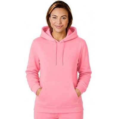 Light & Shade Damen Hoodie Fleece Pullover – Kapuzenpullover mit Tasche und Kordelzug, Sweatshirt Weich Warm für Fitness Gym Freizeit Loungewear (Rosa, XS) Light & Shade Damen Hoodie Fleece Pullover – Kapuzenpullover mit Tasche und Kordelzug, Sweatshirt Weich Warm für Fitness Gym Freizeit Loungewear (Rosa, XS)