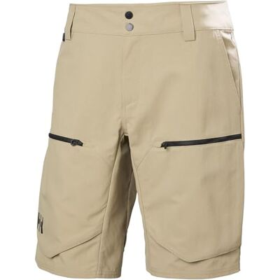 Helly Hansen Männer Crewline Cargo Shorts 2.0, Pebble, 36 Helly Hansen Männer Crewline Cargo Shorts 2.0, Pebble, 36
