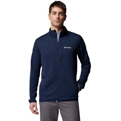 Columbia Herren Essential Hike Grid Fleece Full Zip Full Zip Fleecejacke, Collegiate Navy, M Columbia Herren Essential Hike Grid Fleece Full Zip Full Zip Fleecejacke, Collegiate Navy, M