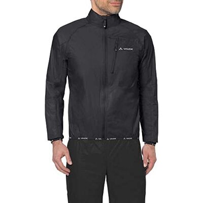 VAUDE Men's Drop Jacket III Leichte Regenjacke Ultraleicht & Wasserabweisend Ceplex active Technologie Klein verpackbar Umweltfreundlich, Passform: Slim fit, black uni, XXL VAUDE Men's Drop Jacket III Leichte Regenjacke Ultraleicht & Wasserabweisend Ceplex active Technologie Klein verpackbar Umweltfreundlich, Passform: Slim fit, black uni, XXL