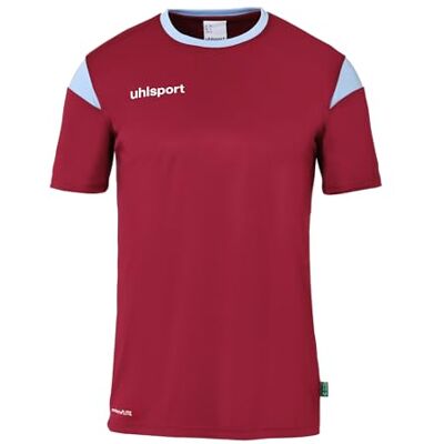 uhlsport Unisex Squad 27 Kurzarm Trikot, Bordeaux/Skyblau, L EU uhlsport Unisex Squad 27 Kurzarm Trikot, Bordeaux/Skyblau, L EU