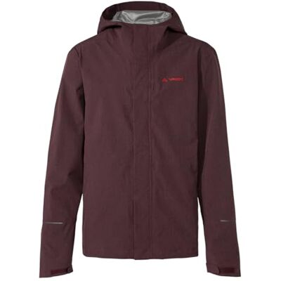 VAUDE Herren 2,5-Lagen Regenjacke Yaras Rain Jacket II, wasser- und winddicht, elastisch und atmungsaktiv; mit Unterarm-Ventilation, dark oak, XL VAUDE Herren 2,5-Lagen Regenjacke Yaras Rain Jacket II, wasser- und winddicht, elastisch und atmungsaktiv; mit Unterarm-Ventilation, dark oak, XL