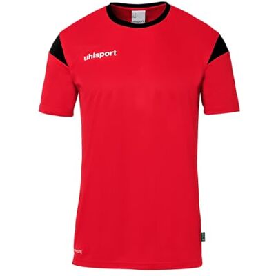 uhlsport Unisex Squad 27 Kurzarm Trikot, Rot/Schwarz, 116 EU uhlsport Unisex Squad 27 Kurzarm Trikot, Rot/Schwarz, 116 EU
