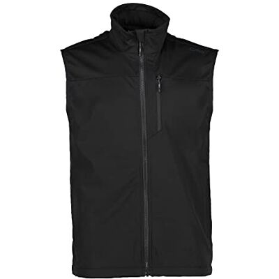 CMP Herren Weste Softshellweste Nero, 54, 30A9317 CMP Herren Weste Softshellweste Nero, 54, 30A9317