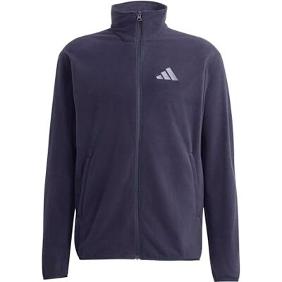 Adidas Men's Terrex Multi Essentials Fleecejacke, durchgehender Reißverschluss Adidas Men's Terrex Multi Essentials Fleecejacke, durchgehender Reißverschluss