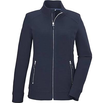 Killtec Damen Fleecejacke mit Stehkragen KOS 100 WMN FLC JCKT, nachtblau, 38, 42802-000 Killtec Damen Fleecejacke mit Stehkragen KOS 100 WMN FLC JCKT, nachtblau, 38, 42802-000