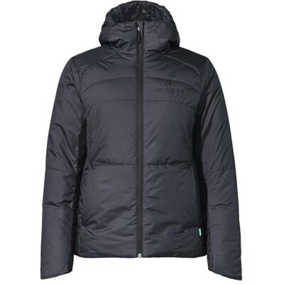 VAUDE Damen Isolationjacke Neyland Hooded Insulation Jacket, leichte und voluminöse Isolationsjacke, kuschelig warm durch Primaloft® Wattierung, atmungsaktiv, phantom black, 34 VAUDE Damen Isolationjacke Neyland Hooded Insulation Jacket, leichte und voluminöse Isolationsjacke, kuschelig warm durch Primaloft® Wattierung, atmungsaktiv, phantom black, 34